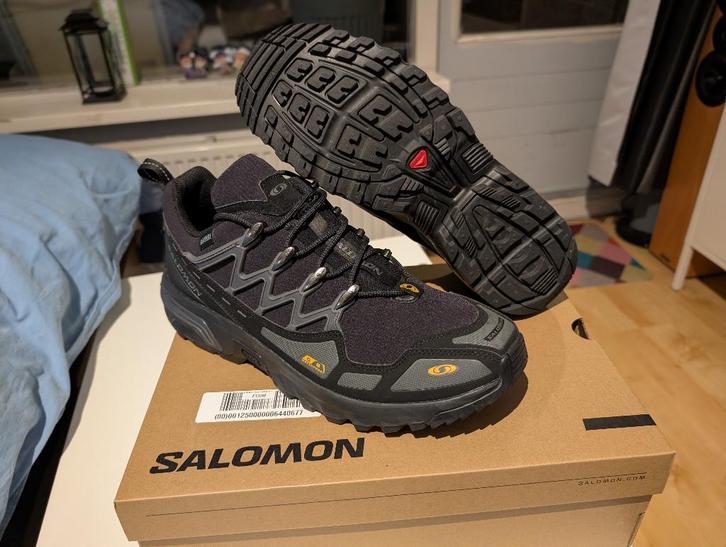 Salomon ACS + CSWP - maat 46 ⅔, Kleding | Heren, Schoenen, Zo goed als nieuw, Wandelschoenen of Bergschoenen, Zwart, Ophalen of Verzenden