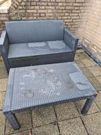 Nette tuinset met kleine pootschade (zonder kussens), Ophalen