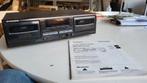 Pioneer CT-w505r dubbel cassette deck, Ophalen, Dubbel, Overige merken, Tiptoetsen