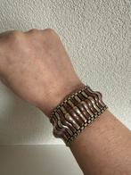 S070/Vintage/Antieke Zilveren/koperen BALINESE armband, Gebruikt, Verzenden, X, Zilver