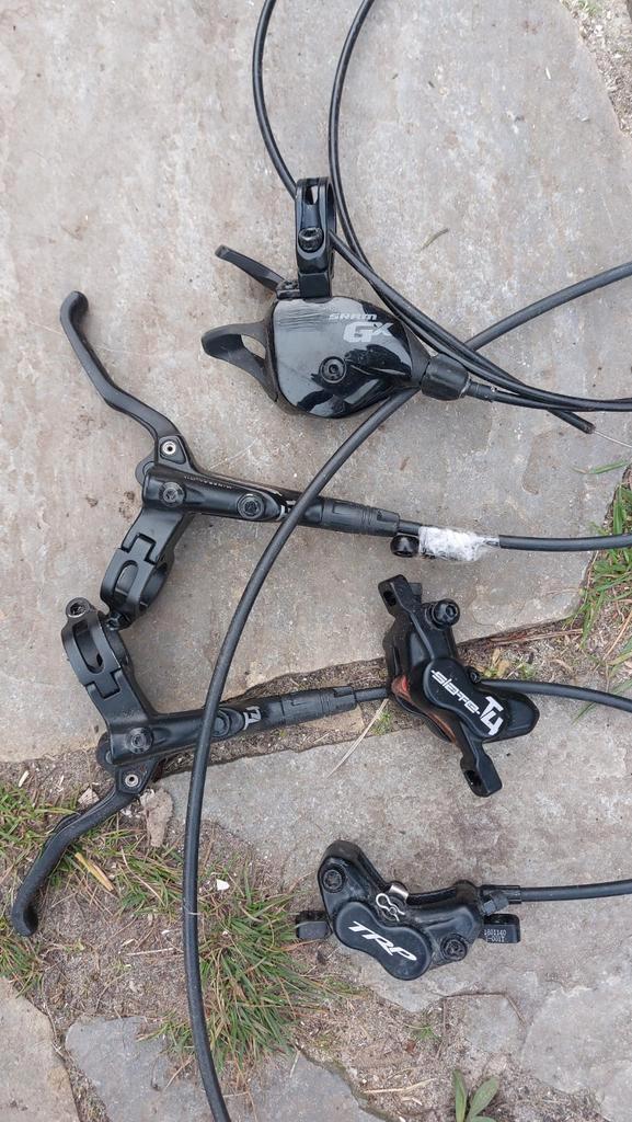 Fietsonderdelen: Shifters, Remmen, Sturen en zadels, Fietsen en Brommers, Fietsonderdelen, Gebruikt, Derailleur of Ketting, Ophalen of Verzenden