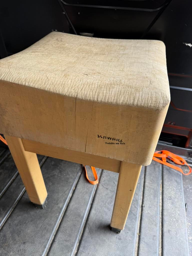 Slagers hakblok, Ophalen of Verzenden, Zo goed als nieuw