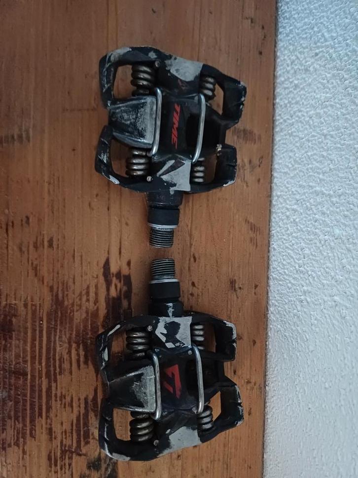 TIME ATAC mtb pedalen, Fietsen en Brommers, Fietsonderdelen, Gebruikt, Algemeen, Crankstel of Pedalen, Ophalen of Verzenden