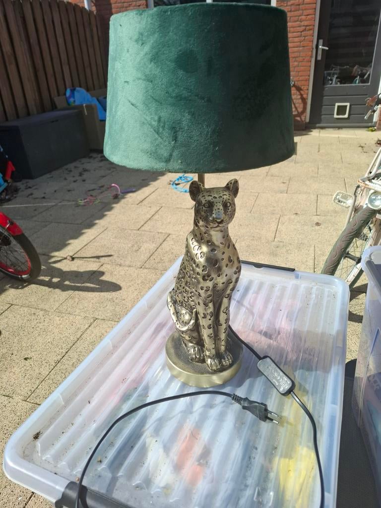 Bureaulamp met pantervoet, Huis en Inrichting, Ophalen