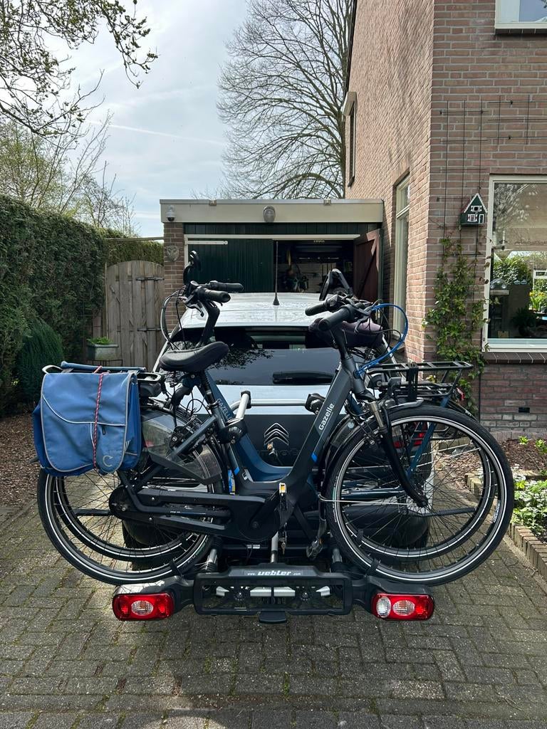 Uebler X21 nano fietsendrager, Auto diversen, Fietsendragers, Ophalen, Zo goed als nieuw, 2 fietsen, Trekhaakdrager