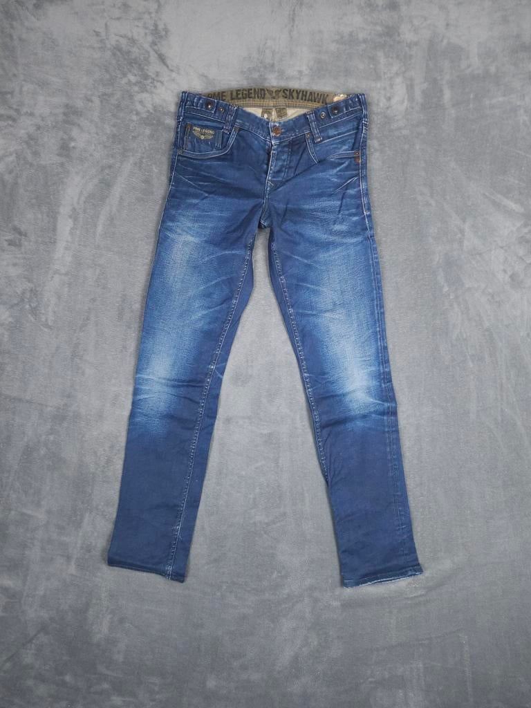 Pme Legend Broek Skyhawk W31 L34 Regular Slim Fit Blauw., Kleding | Heren, Blauw, ., W32 (confectie 46) of kleiner, Ophalen of Verzenden