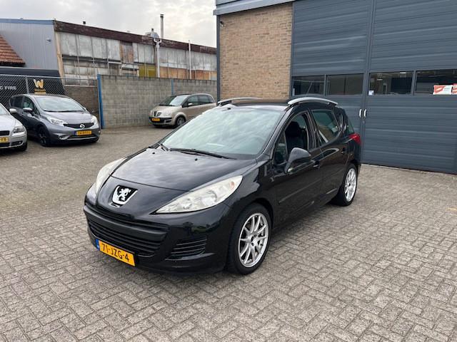 Peugeot 207 SW 1.4 VTi X-line, Auto's, Peugeot, Stof, Gebruikt, Zwart, Zwart