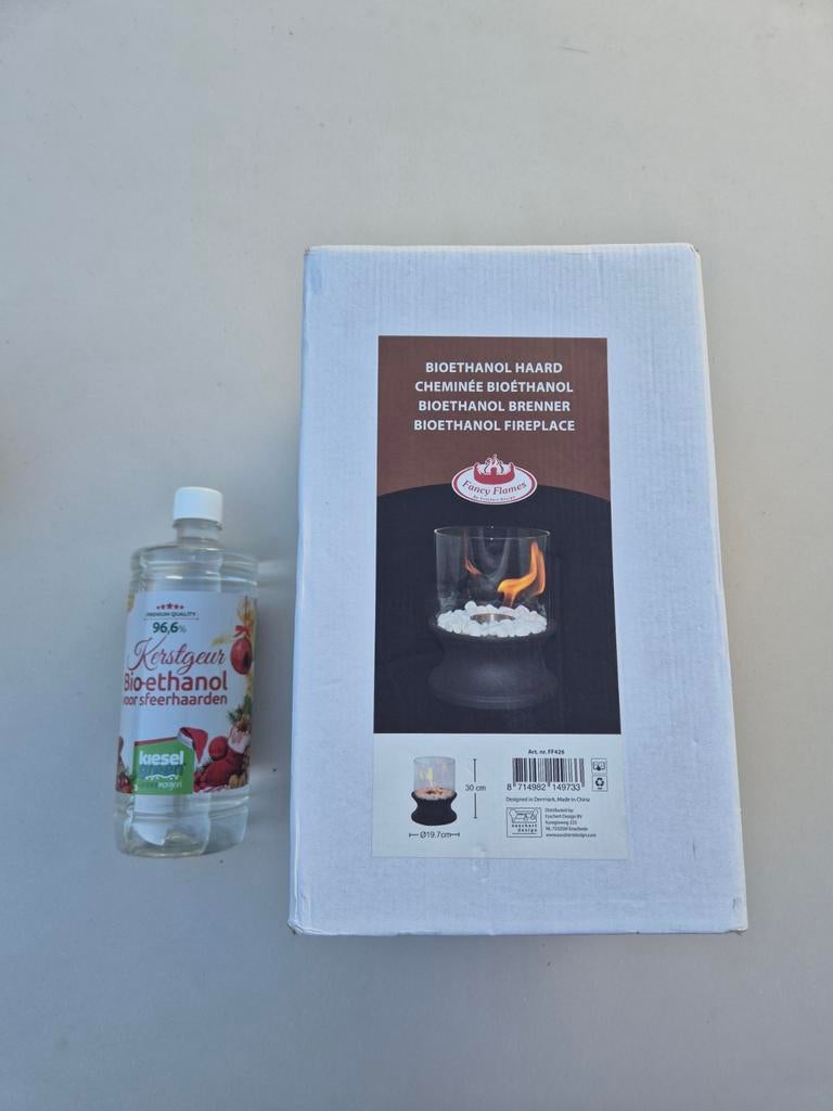 Bio ethanol haardje met kerstgeur bio-ethanol, Ophalen of Verzenden, Nieuw, Vrijstaande haard, Overige soorten