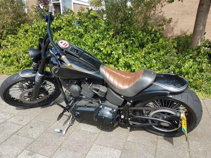 Harley Davidson Custom FXSTB 2008 night train softail, Motoren, Motoren | Harley-Davidson, Particulier, Chopper, meer dan 35 kW