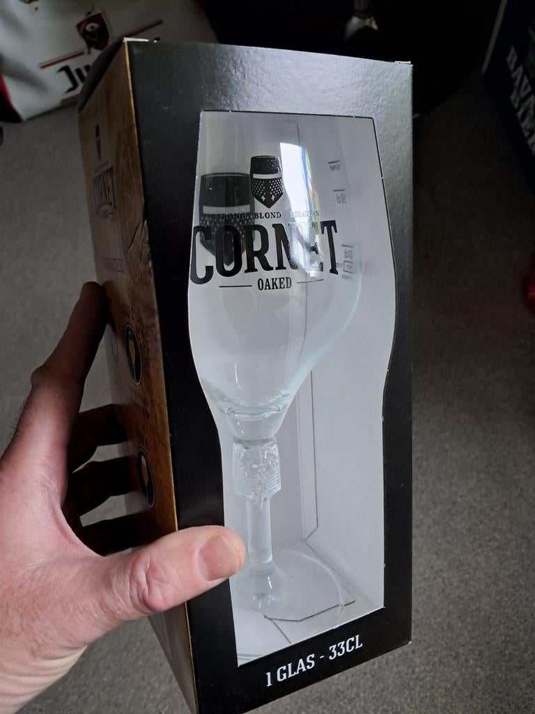 Cornet, victoria en duvel glazen vanaf 4 euro, Verzamelen, Glas en Borrelglaasjes, Ophalen of Verzenden, Nieuw, Bierglas