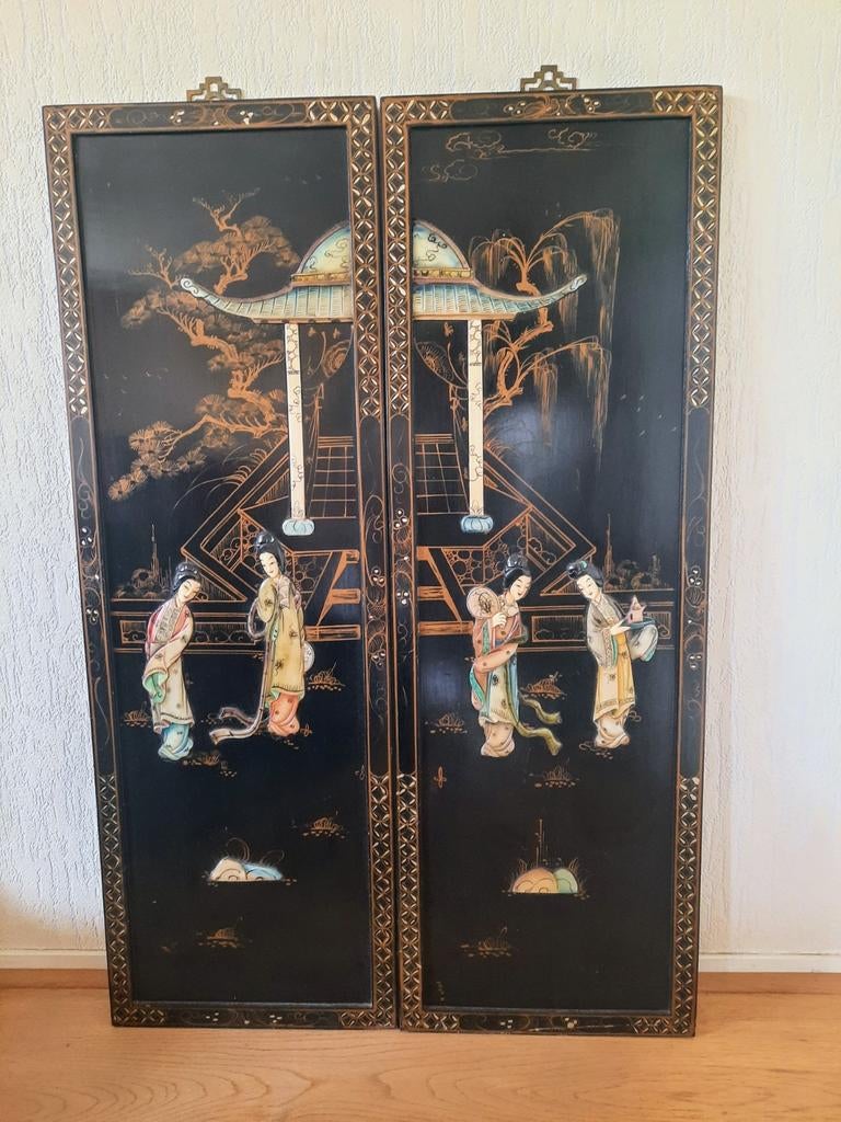 Chinese wandpanelen, Ophalen