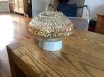 Vintage Limburg Glashütte plafondlamp,jaren 60,art-deco., Huis en Inrichting, Lampen | Plafondlampen, Ophalen of Verzenden, Zo goed als nieuw