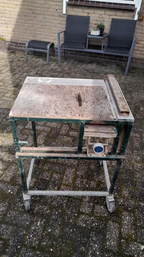 Zaagtafel, Ophalen, Gebruikt, Cirkelzaag, 30 tot 70 mm