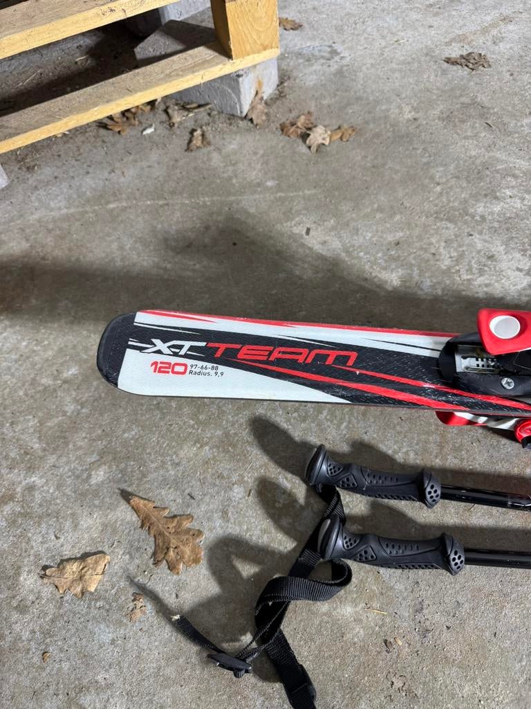 Kleine ski’s van XT Team, tecno, Sport en Fitness, Skiën en Langlaufen, Gebruikt, 100 tot 140 cm, Skiën, Ski's