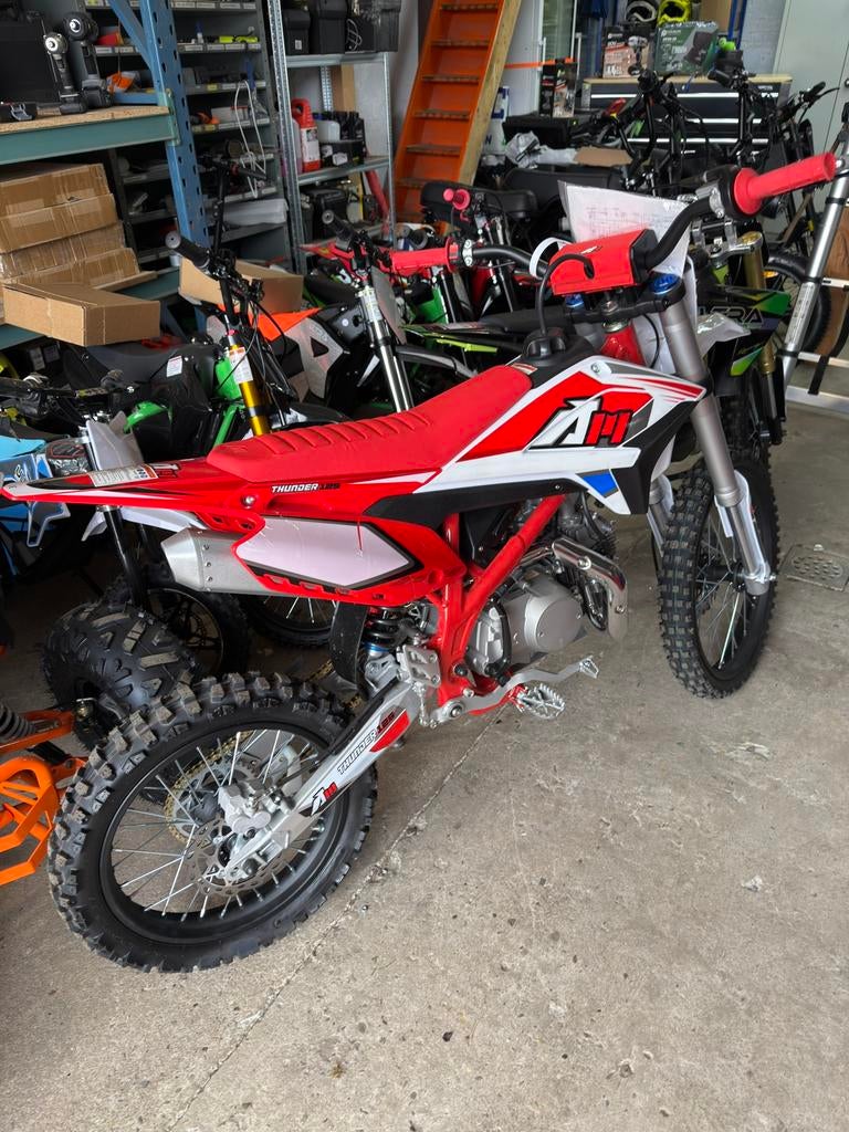 Pitbike xxl 125cc nieuw 2026 apollo thunder 125, Fietsen en Brommers, Minibikes, Midibikes en Pitbikes, Ophalen, Nieuw, Pitbike