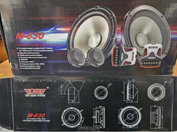 GB composet 16.5 cm 220watt high quality, Auto diversen, Autospeakers, Nieuw, Ophalen of Verzenden