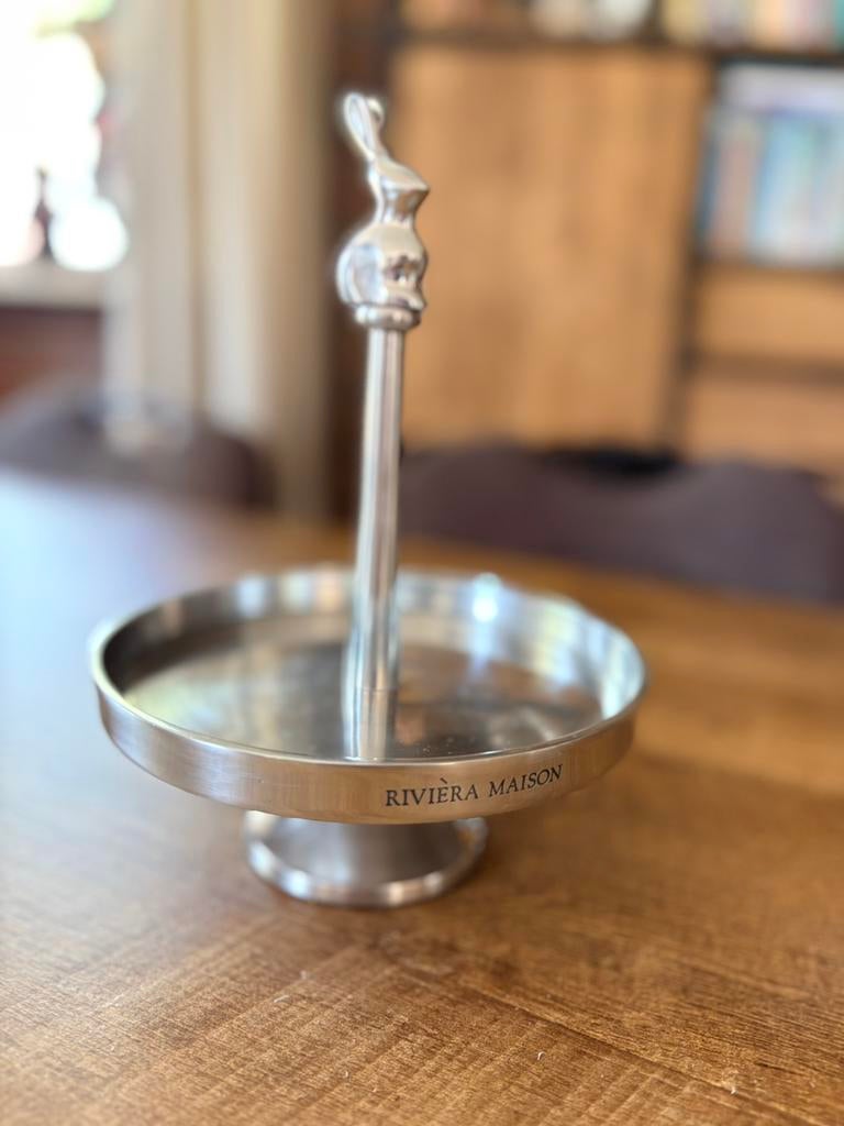 Riviera maison als nieuwe etagere met konijn, Ophalen of Verzenden, Zo goed als nieuw