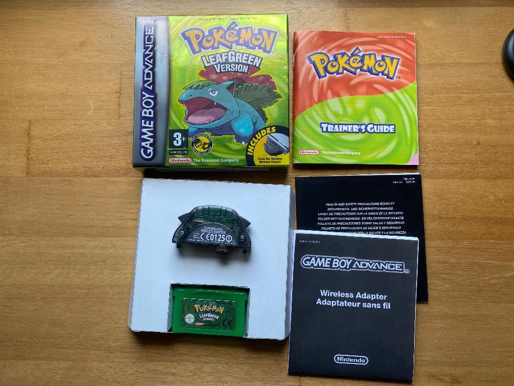 Pokemon Leafgreen version gameboy, Spelcomputers en Games, Avontuur en Actie, 1 speler, Ophalen of Verzenden, Zo goed als nieuw