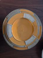 Set van 3 Marokkaanse schalen - Geel en Zilver, Ophalen of Verzenden, Overige stijlen, Schaal of Schalen