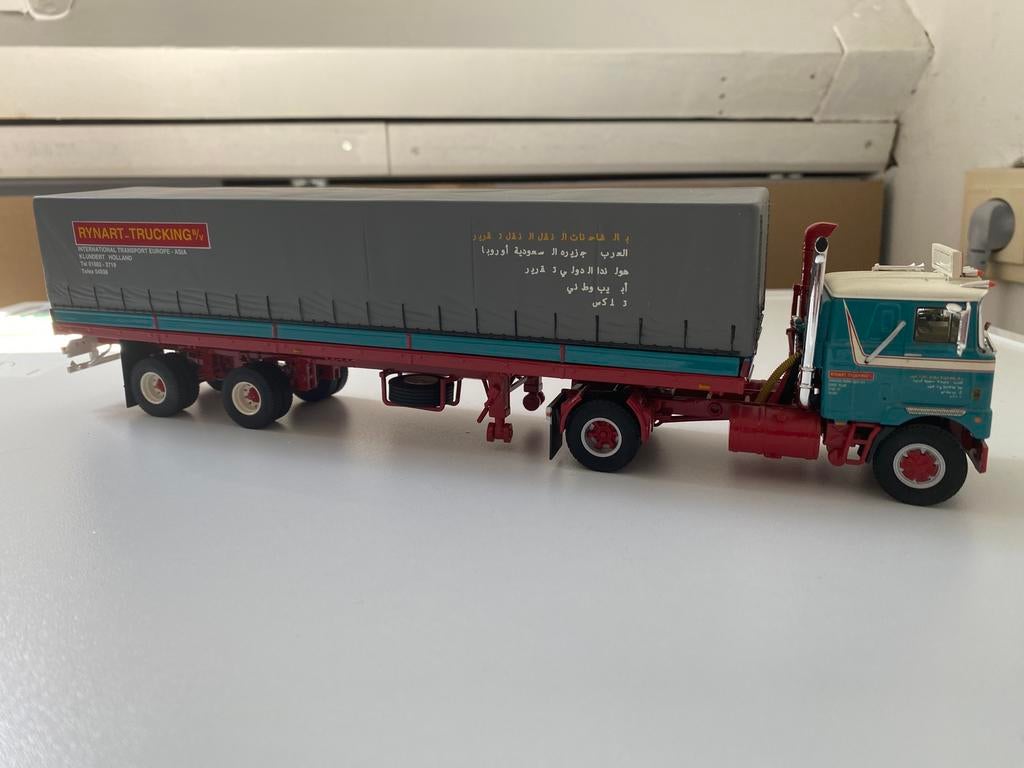 Mack F700 4x2+ classic curtain trailer, Ophalen of Verzenden, Zo goed als nieuw, Bus of Vrachtwagen, Wsi