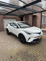 Toyota C-HR 1.8 CVT Hybrid parelmoer wit trekhaak leer leder, Auto's, 725 kg, Zwart, 4 cilinders, Wit