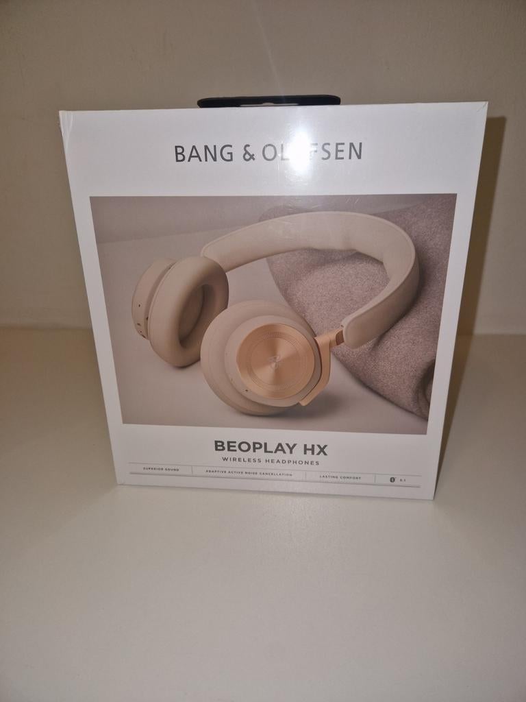 Nieuw in doos Bang & Olufsen Beoplay HX Gold Tone, Overige merken, Nieuw, Ophalen of Verzenden, Over oor (circumaural)