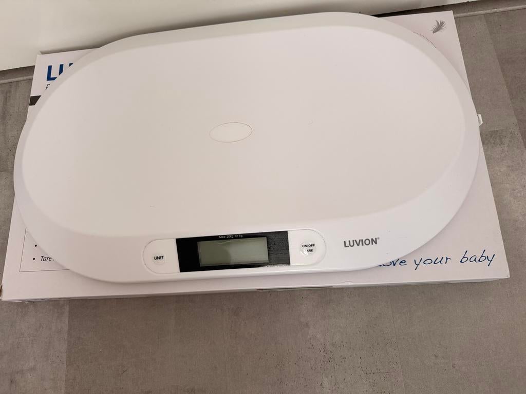 Luvion Deluxe Exact-75 Babyweegschaal - Zo goed als nieuw, Ophalen of Verzenden, Overige typen, 10 tot 50 kg, Fijner dan 1 gram