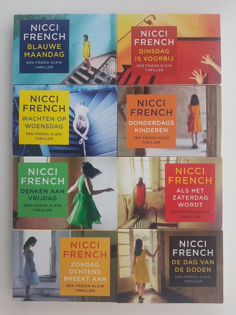 8x Dwarsligger Nicci French | Frieda Klein Serie, Boeken, Thrillers, Ophalen of Verzenden, Nicci French