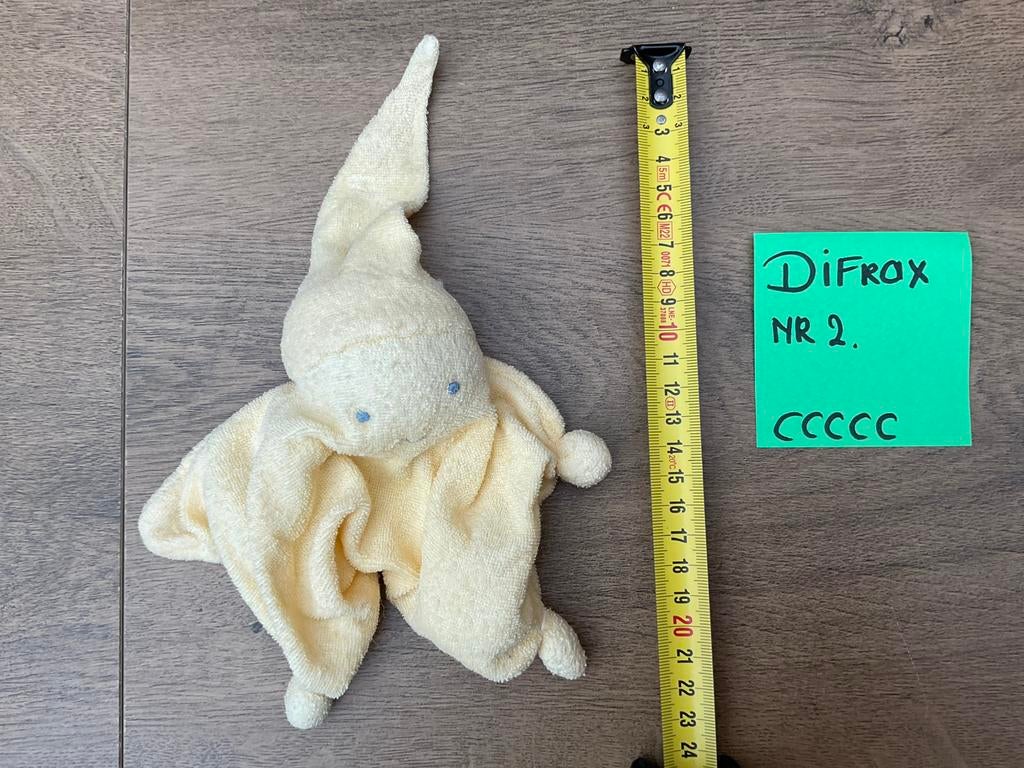 Gebruikt, maar fris gewassen, Difrax knuffel knuffeldoekje, Ophalen, Gebruikt, Overige typen