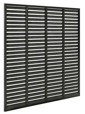 Schutting tuinscherm louvre 180 x 180 cm HKC GRATIS BEZORGD!, Overige materialen, 1 tot 2 meter, Nieuw, Nvt