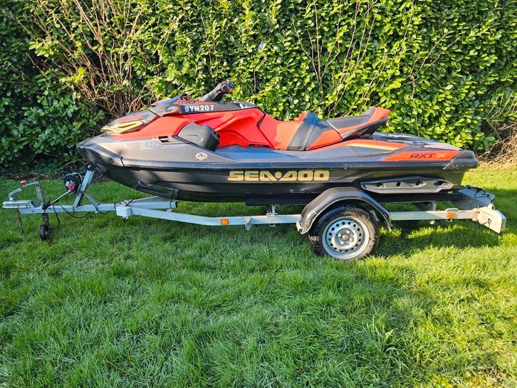 Seadoo RXT 300 2019 met trailer, Watersport en Boten, Waterski's, Waterski's, Ophalen
