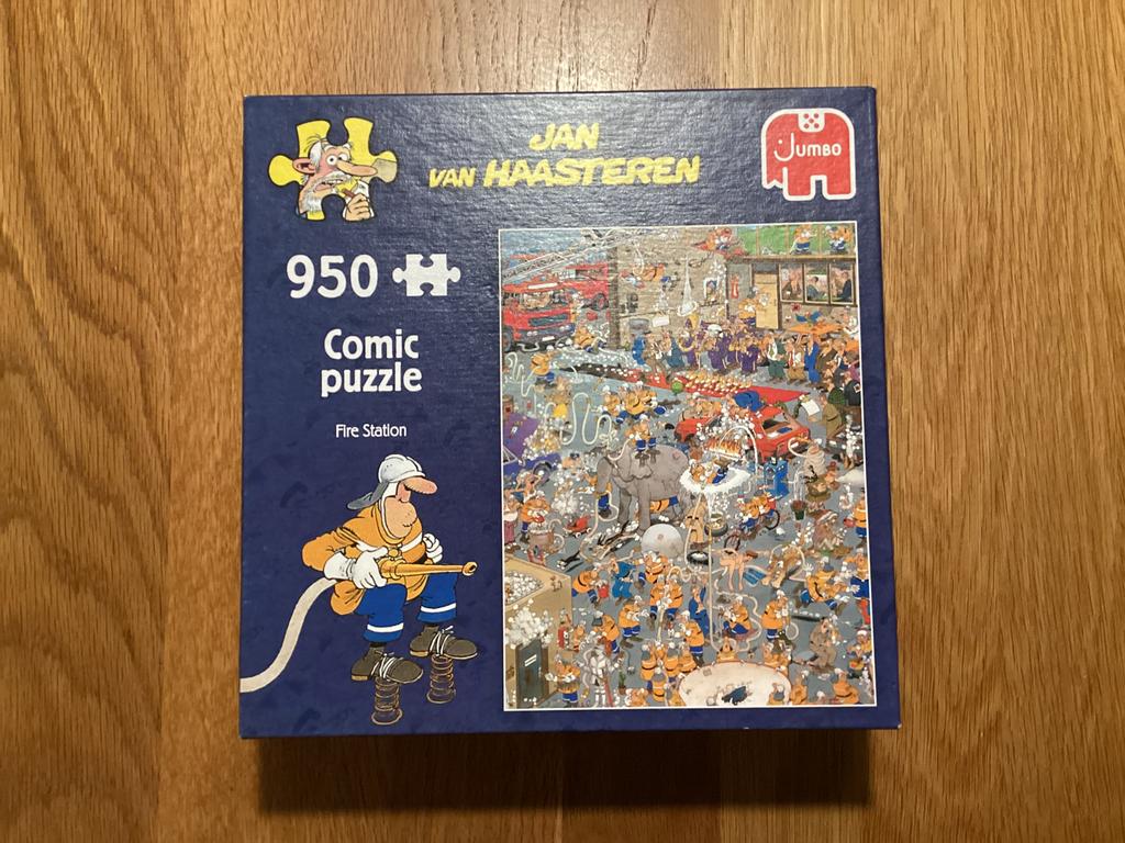 Van haasteren puzzel., Hobby en Vrije tijd, Denksport en Puzzels, Ophalen, 500 t/m 1500 stukjes, Zo goed als nieuw, Legpuzzel