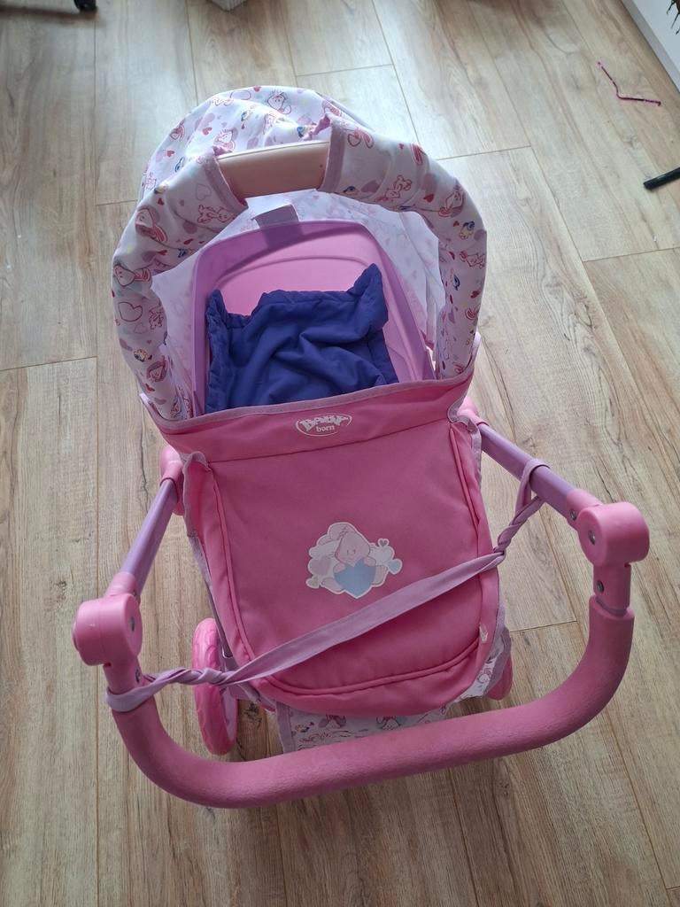 Babyborn kinderwagen, Ophalen, Meisje