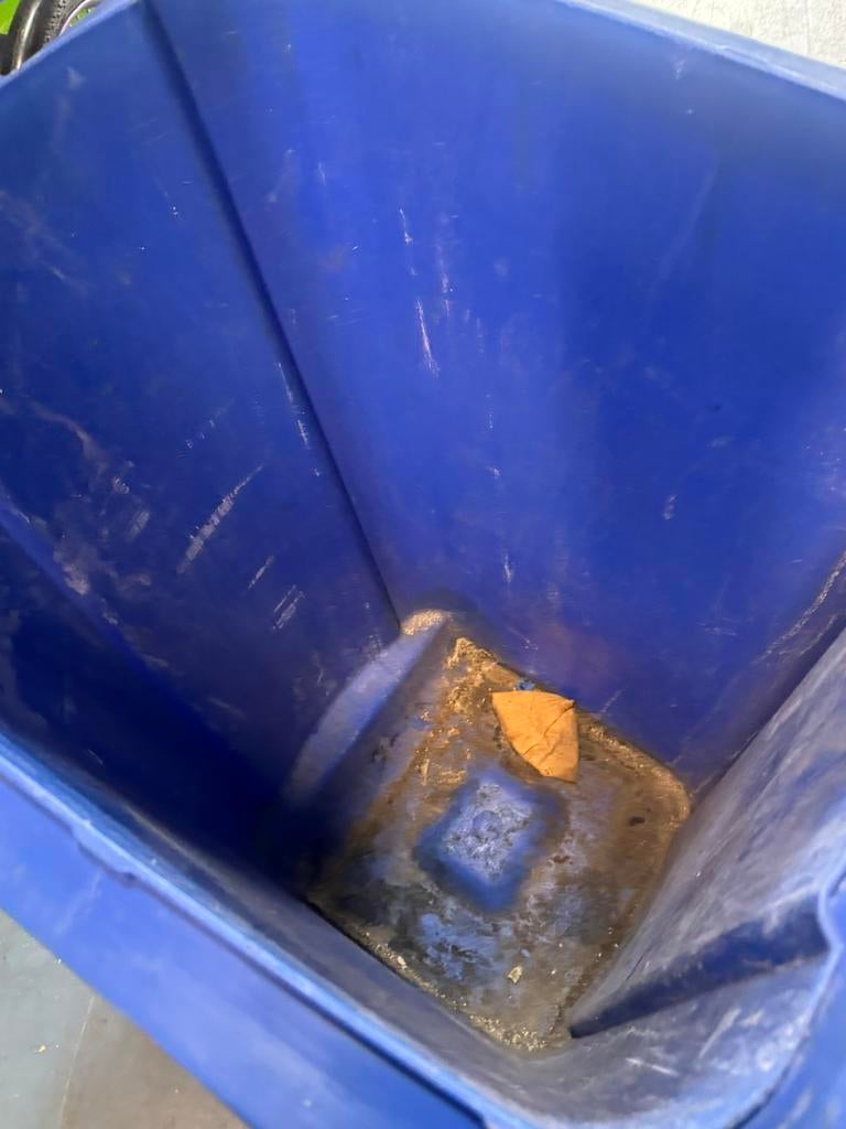 120 liter container, Ophalen