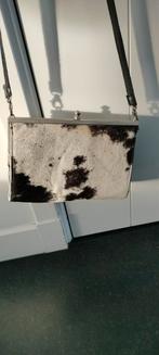 Lederen koeien print tas nieuw, Ophalen of Verzenden, Nieuw, Zwart, Schoudertasje