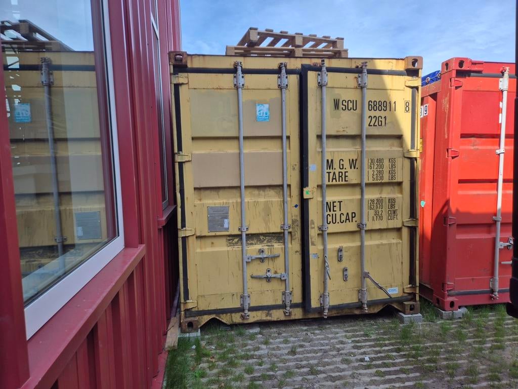 Zeecontainer 20ft - Nette staat, Ophalen