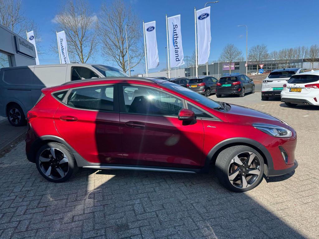 Ford Fiesta 1.0 EcoBoost Hybrid Active X 125pk | Winterpack, Auto's, Ford, Voorwielaandrijving, Gebruikt, 49 €/maand, Handgeschakeld