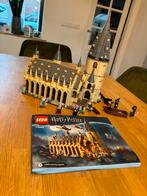 Harry Potter Lego 75954 The Great Hall, Ophalen of Verzenden, Zo goed als nieuw, Complete set, Lego
