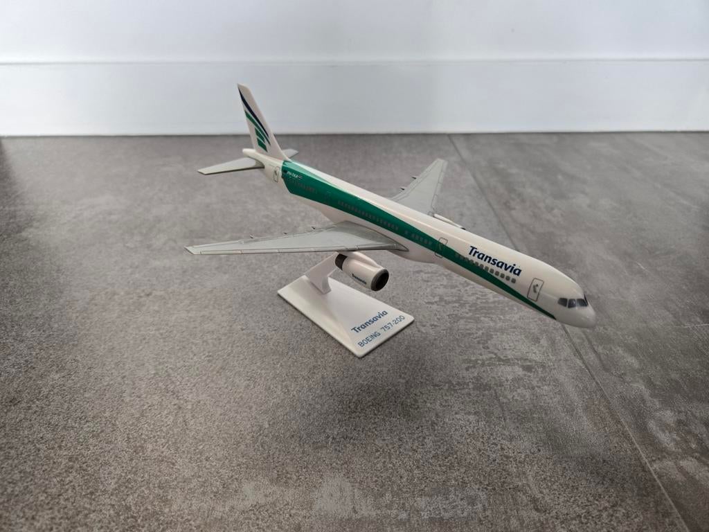 Transavia Boeing 757-200 schaalmodel, Ophalen of Verzenden, Zo goed als nieuw, 1:200 of kleiner, Overige merken