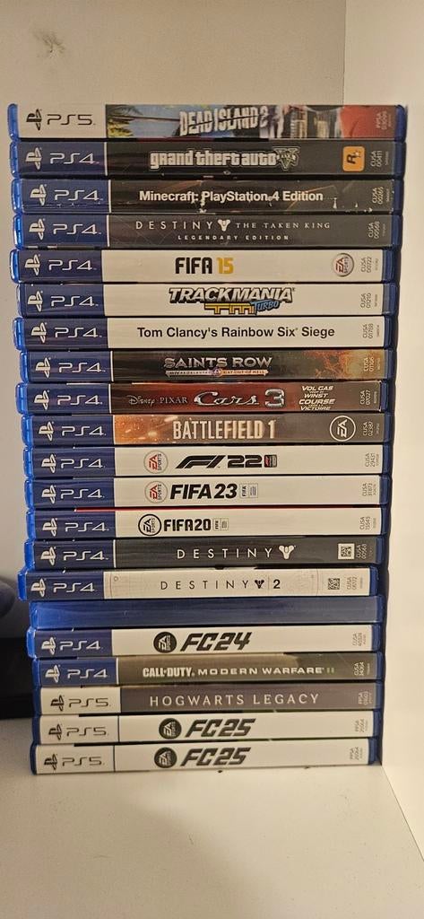 21 leuke ps5 en ps4 games, Spelcomputers en Games, Games | Sony PlayStation 2, 3 spelers of meer, Ophalen of Verzenden, Zo goed als nieuw