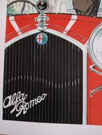 Alfa Romeo Art Deco prent, Ophalen of Verzenden, Auto's