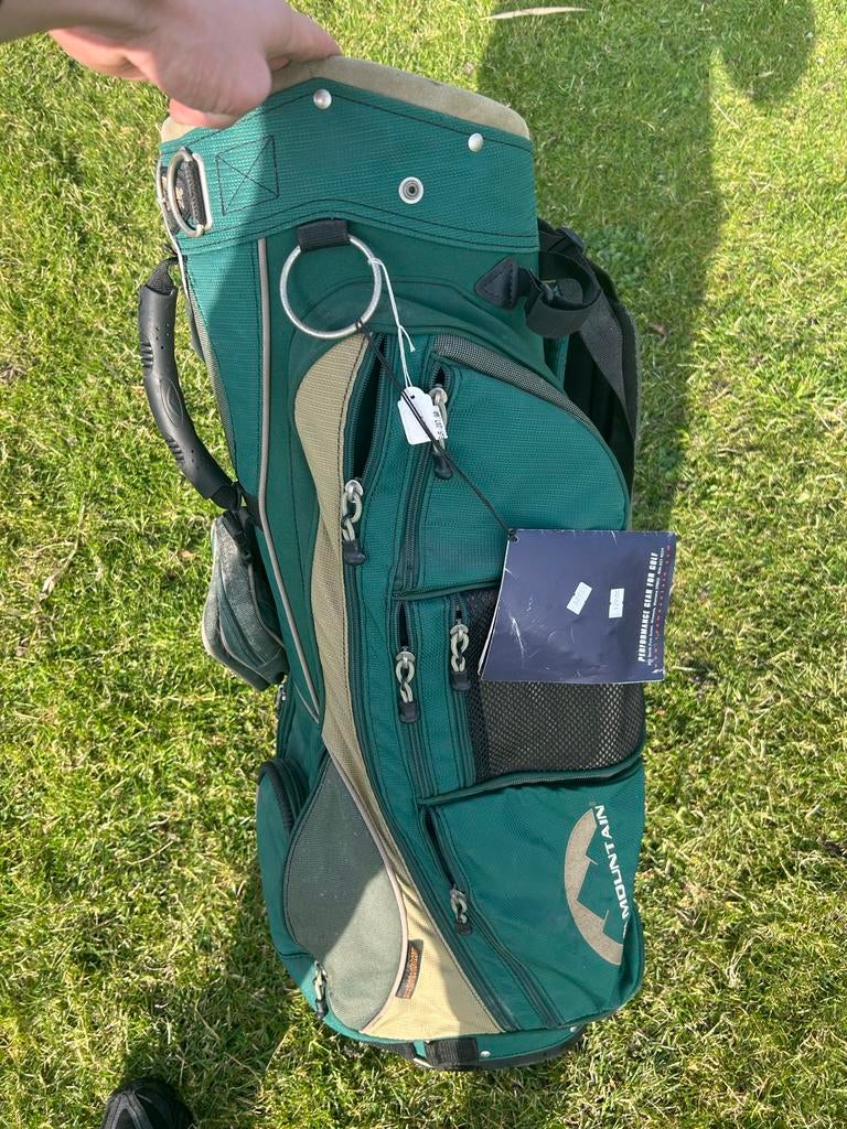 Sun Mountain Golftas - Groen/Beige Standbag, Sport en Fitness, Golf, Ophalen of Verzenden, Gebruikt, Tas, Overige merken
