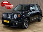 Jeep Renegade 1.4 MultiAir Night Eagle II Limited|Automaat|C, Auto's, Jeep, Stof, Gebruikt, Parkeersensor, Zwart