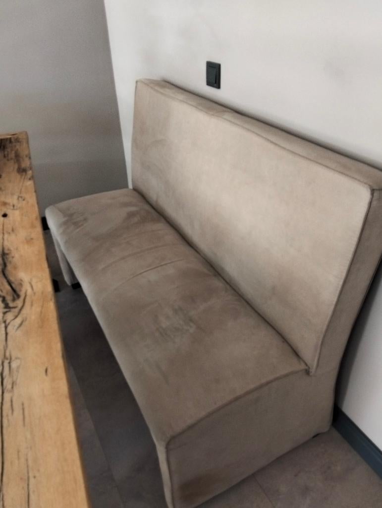 Eetkamer bankje, Ophalen, Gebruikt, Minder dan 75 cm, Tweepersoons