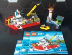 Lego City 60109 Fire boat, Ophalen of Verzenden, Gebruikt, Complete set, Lego