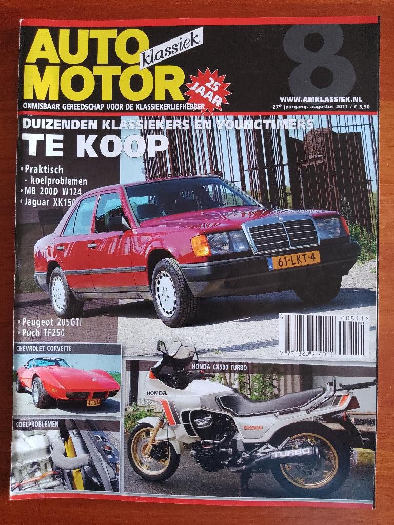 Auto Motor Klassiek 8 2011 Mercedes-Benz 200D W124, XK150, Ophalen of Verzenden, Zo goed als nieuw, Mercedes