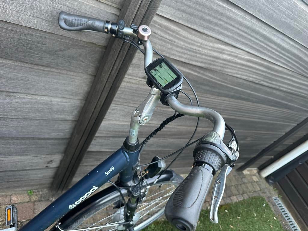 Popal Sway E-bike - Comfortabele elektrische fiets, Gebruikt, 51 tot 55 cm, 30 tot 50 km per accu, Ophalen