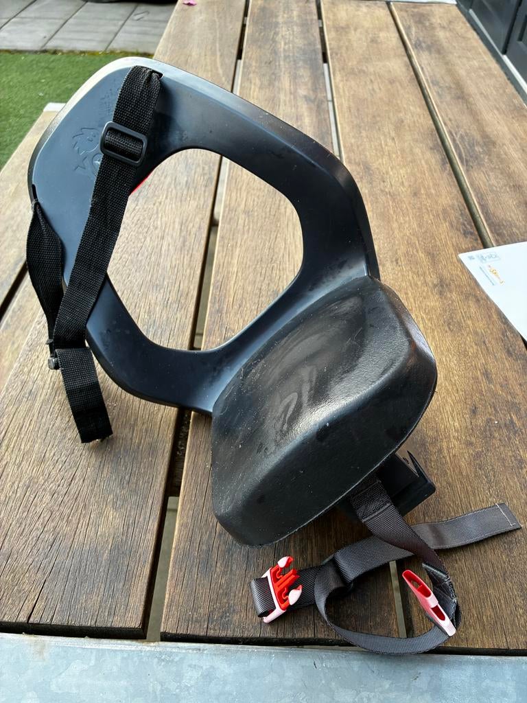 Yepp Junior Black fietszitje - Goede staat, Fietsen en Brommers, Fietsaccessoires | Fietsstoeltjes, Ophalen, Achterzitje, 15 t/m 36 kg