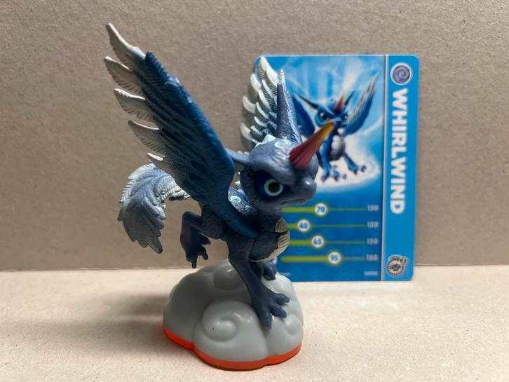 Skylanders Giants Whirlwind mét kaart, Spelcomputers en Games, Games | Nintendo Wii U, Zo goed als nieuw, Role Playing Game (Rpg)