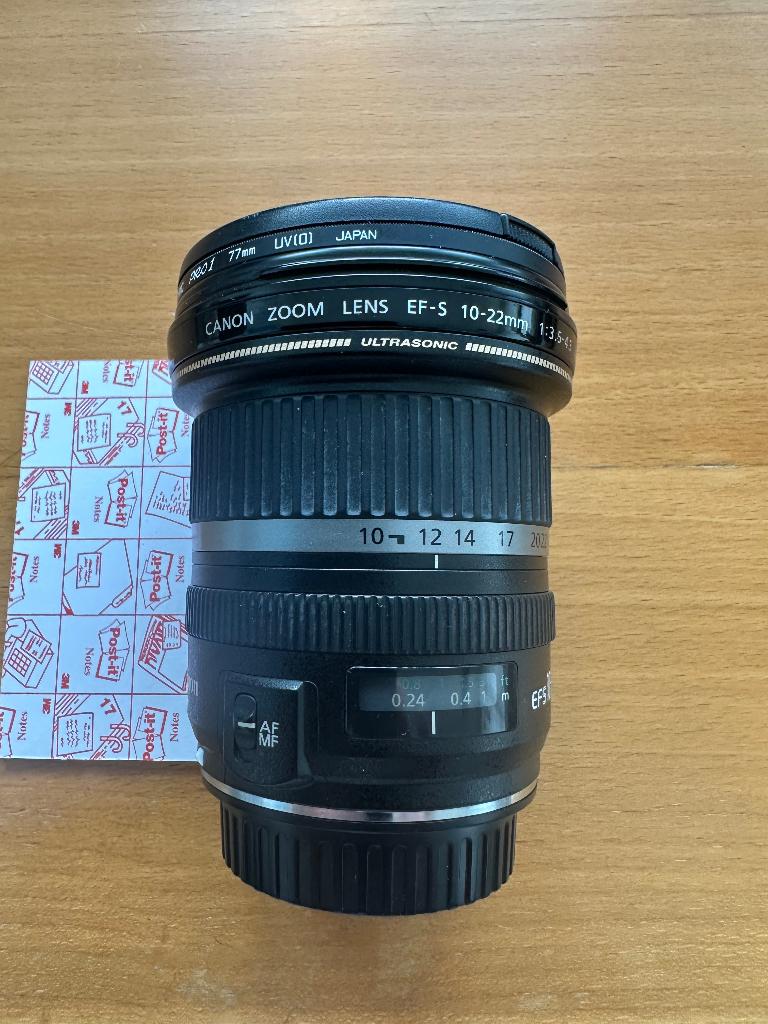 Canon EF-S 10-22mm f/3.5-4.5 USM, Audio, Tv en Foto, Fotografie | Lenzen en Objectieven, Ophalen of Verzenden, Gebruikt, Groothoeklens